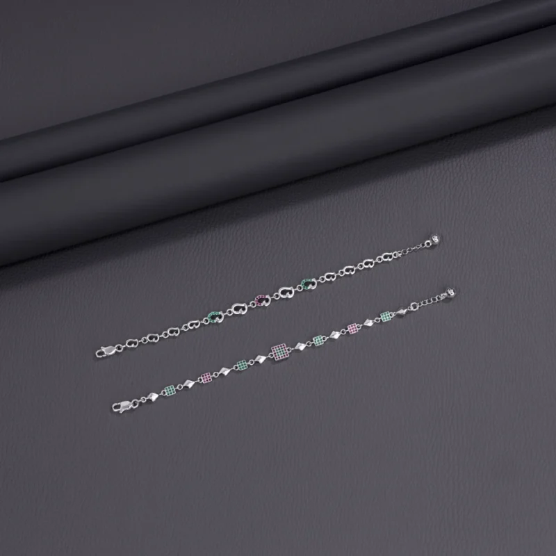 Premium Casting Two-Tone Bracelets