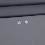 Plain Rhodium Stud