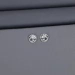 Plain Rhodium Stud