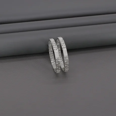 Premium Rhodium Bangles