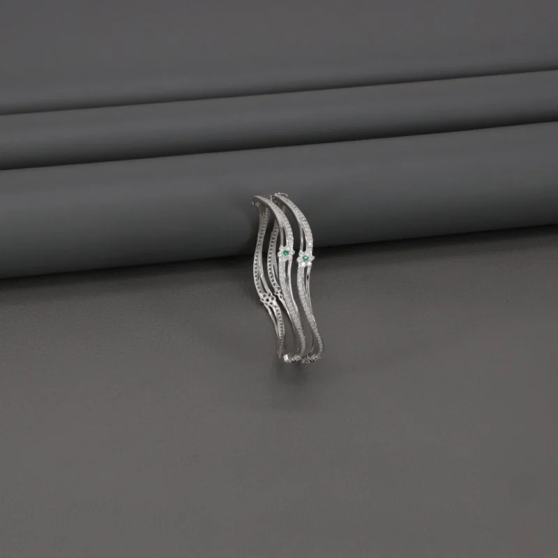 Premium Rhodium Bangles