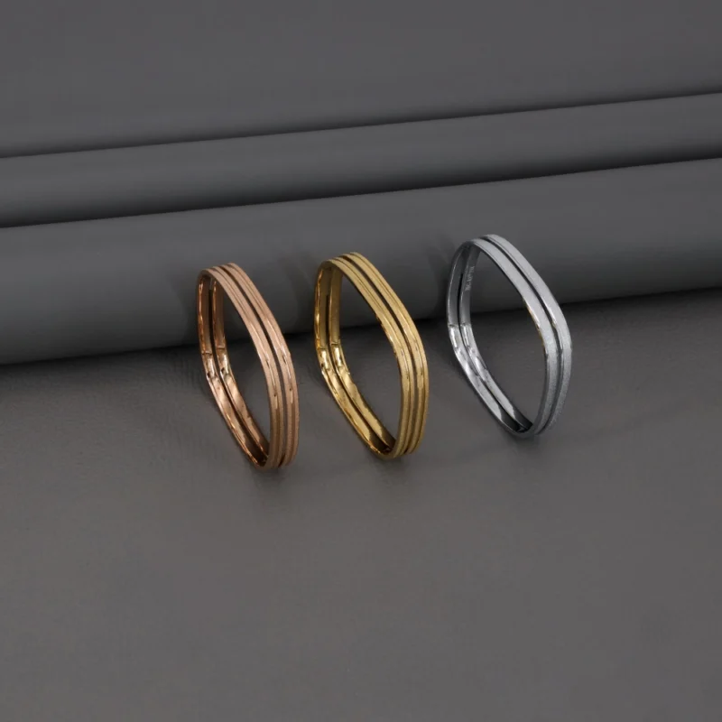 Premium Two Tone Bangles