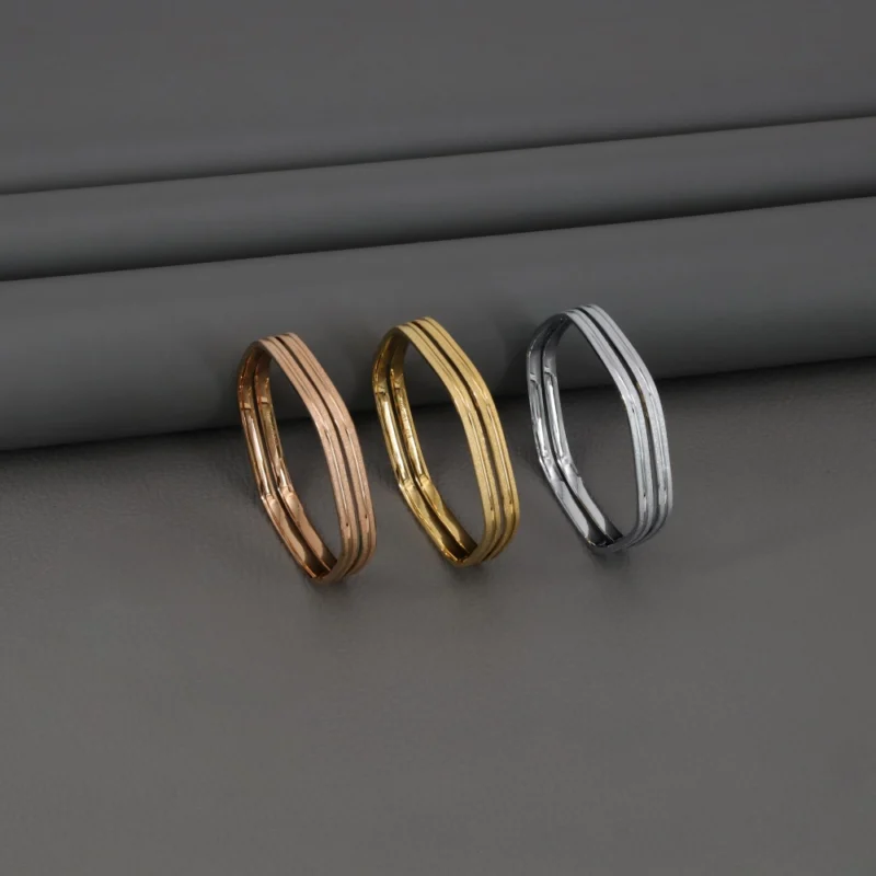 Premium Two Tone Bangles