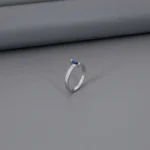 Solitaire Rhodium Ladies Ring