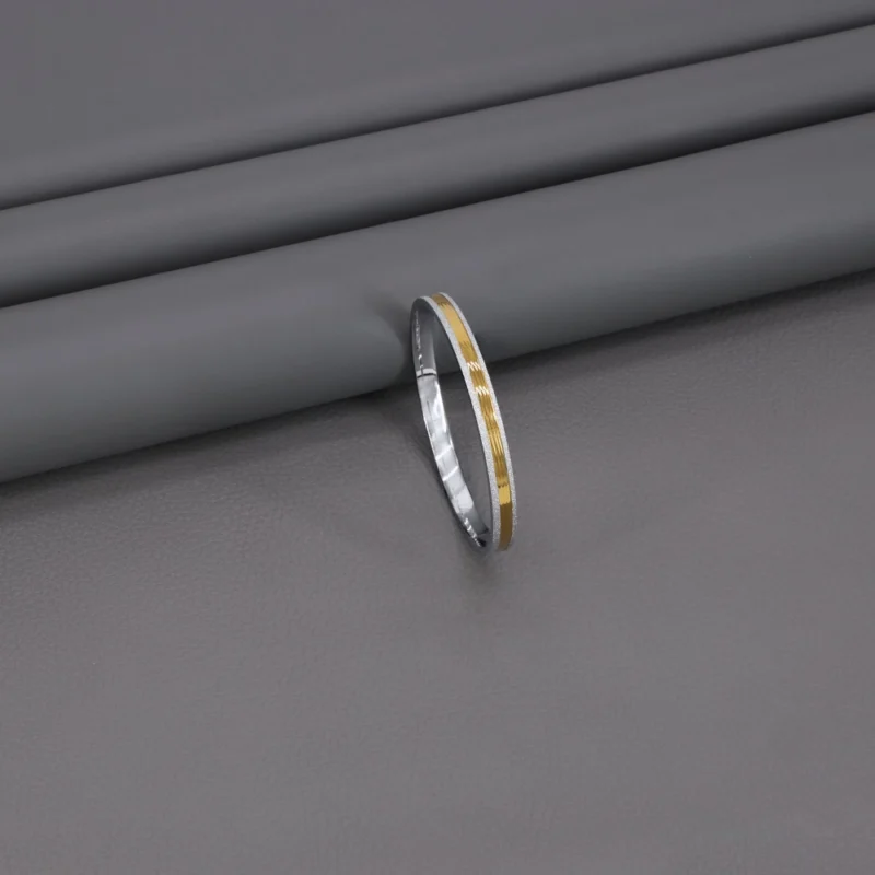 Two Tone Gold Kada