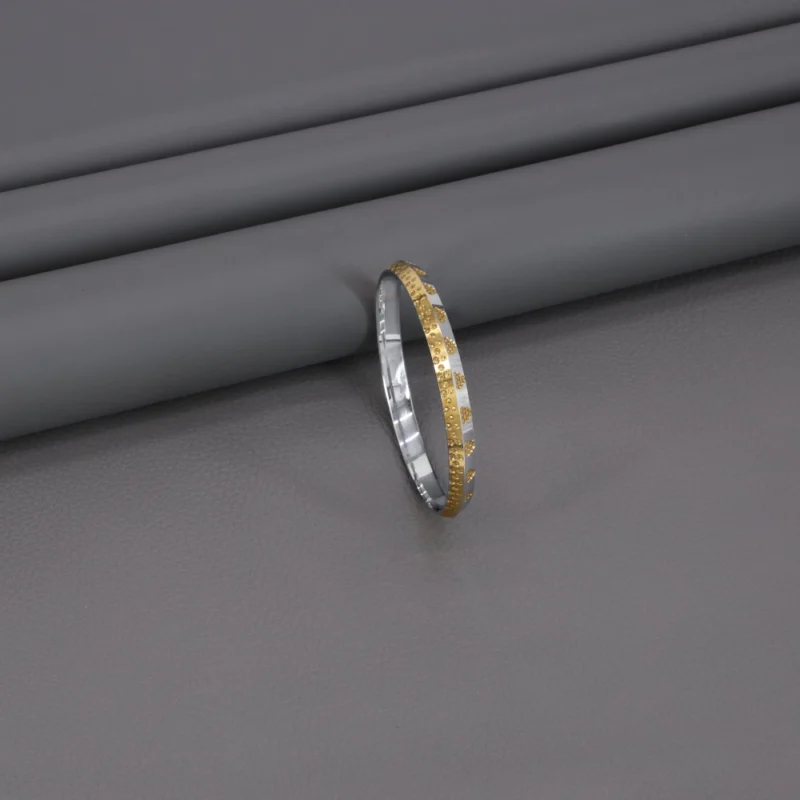 Two Tone Gold Kada